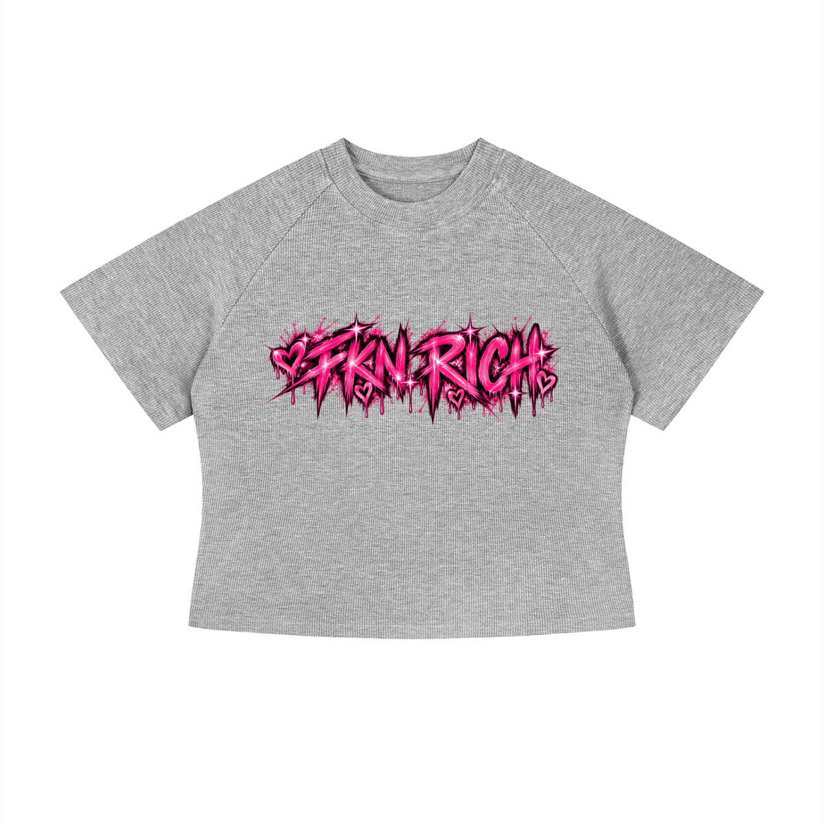 Women's Mineral Wash Crop T-Shirt