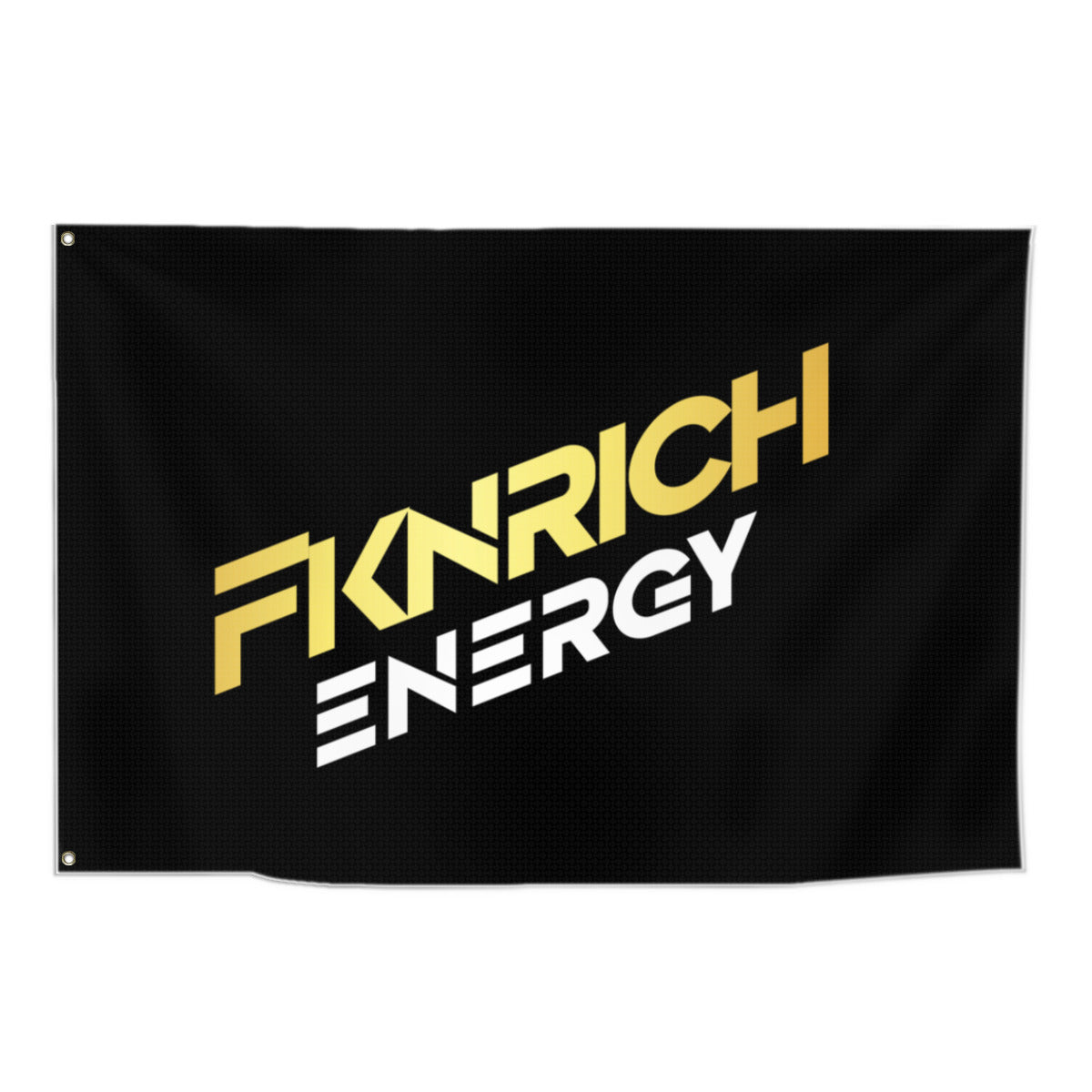 FKNRICH Energy Flag (Black)