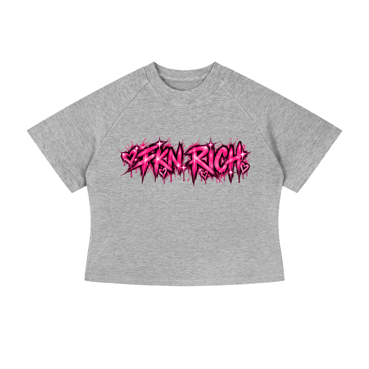 Women's Mineral Wash Crop T-Shirt