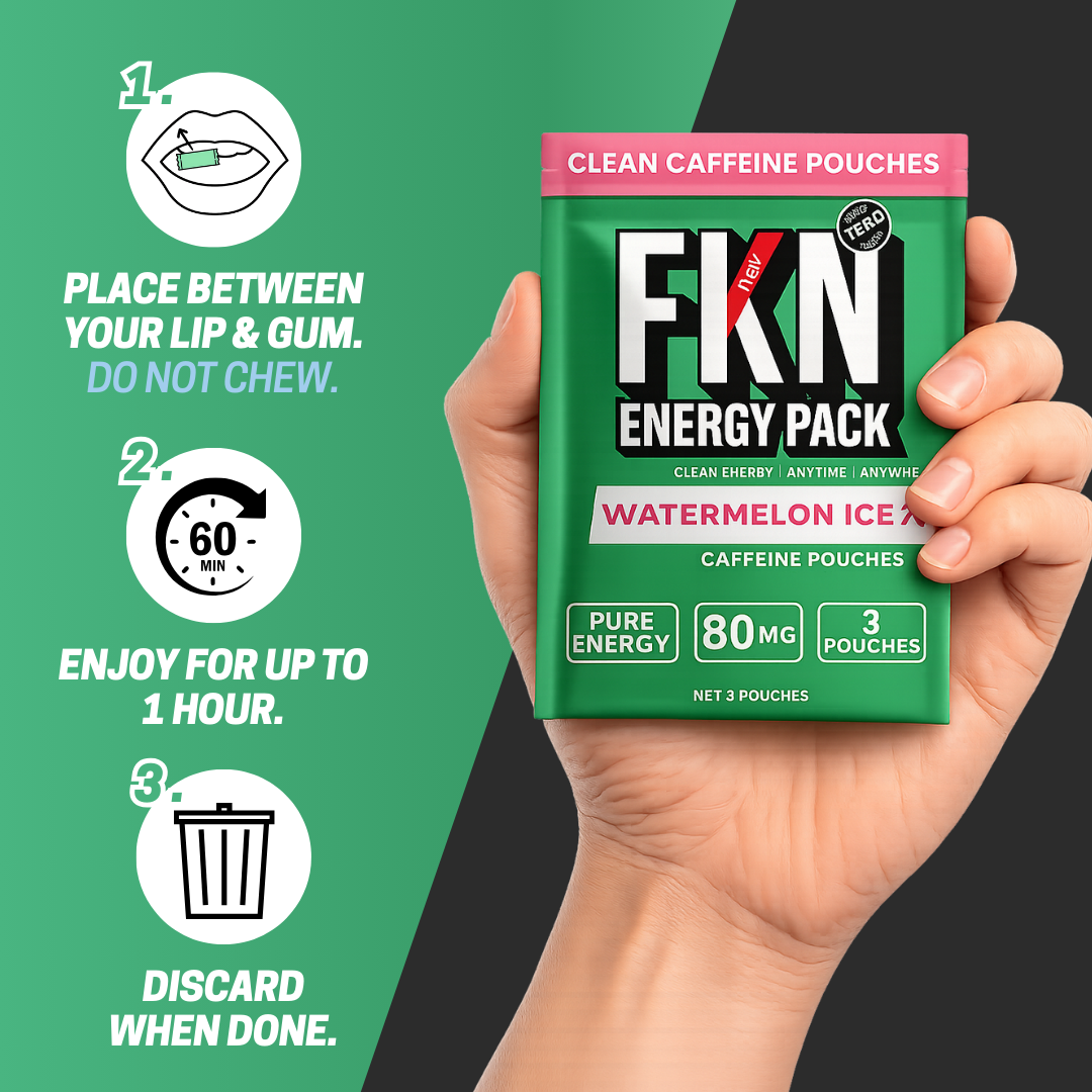 Free FKN Energy Packs Variety Pack Bundle 80MG (6 Flavours)