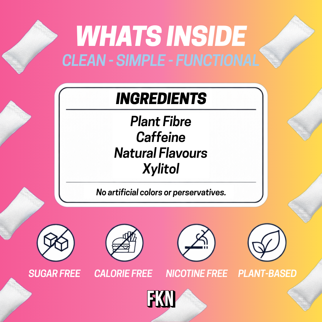 FKN Caffeine Pouches (Strawberry Lemonade) 80MG