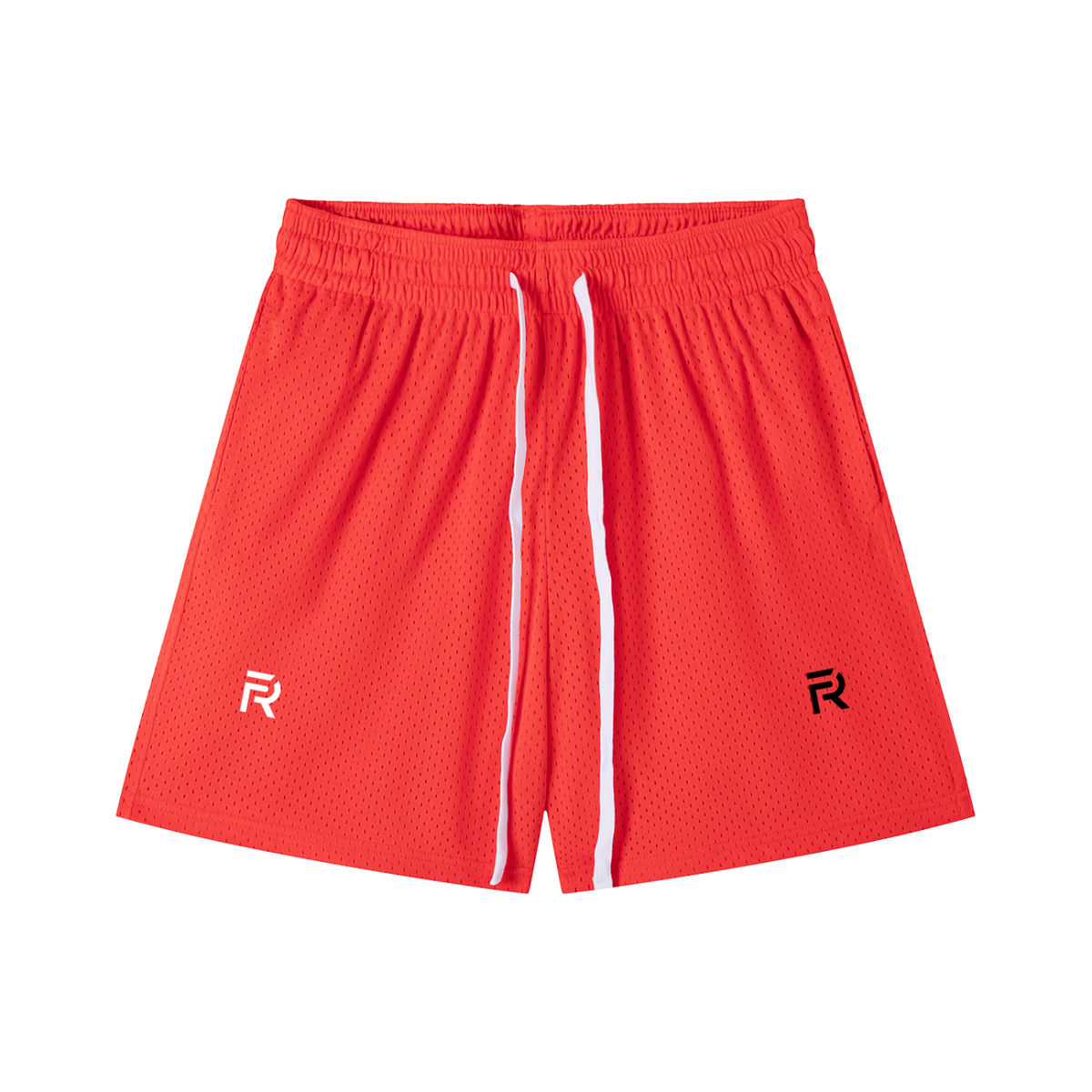 Mesh Drawstring Shorts