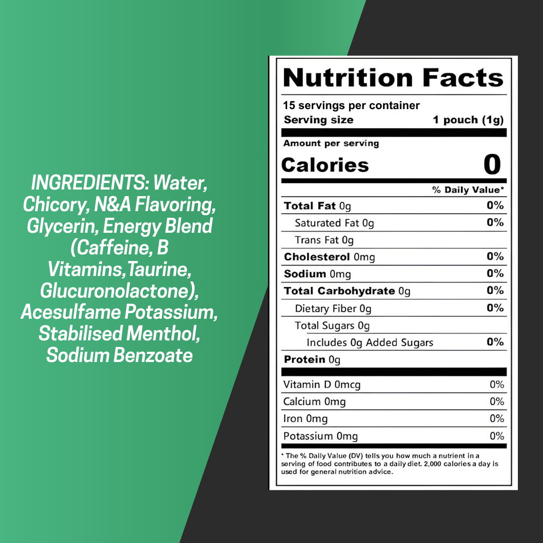 FKN Caffeine Pouches (Watermelon Ice) 80MG