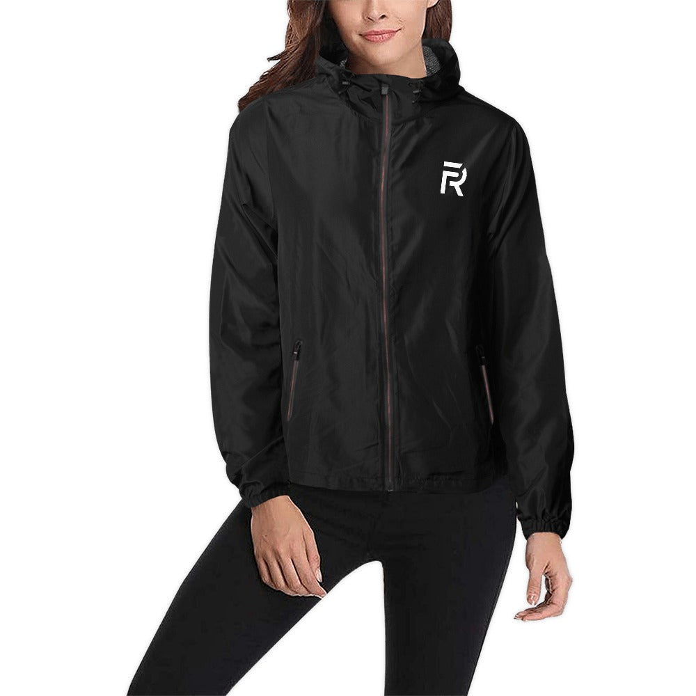 Unisex All Over Print Hooded Windbreaker (Model H23)