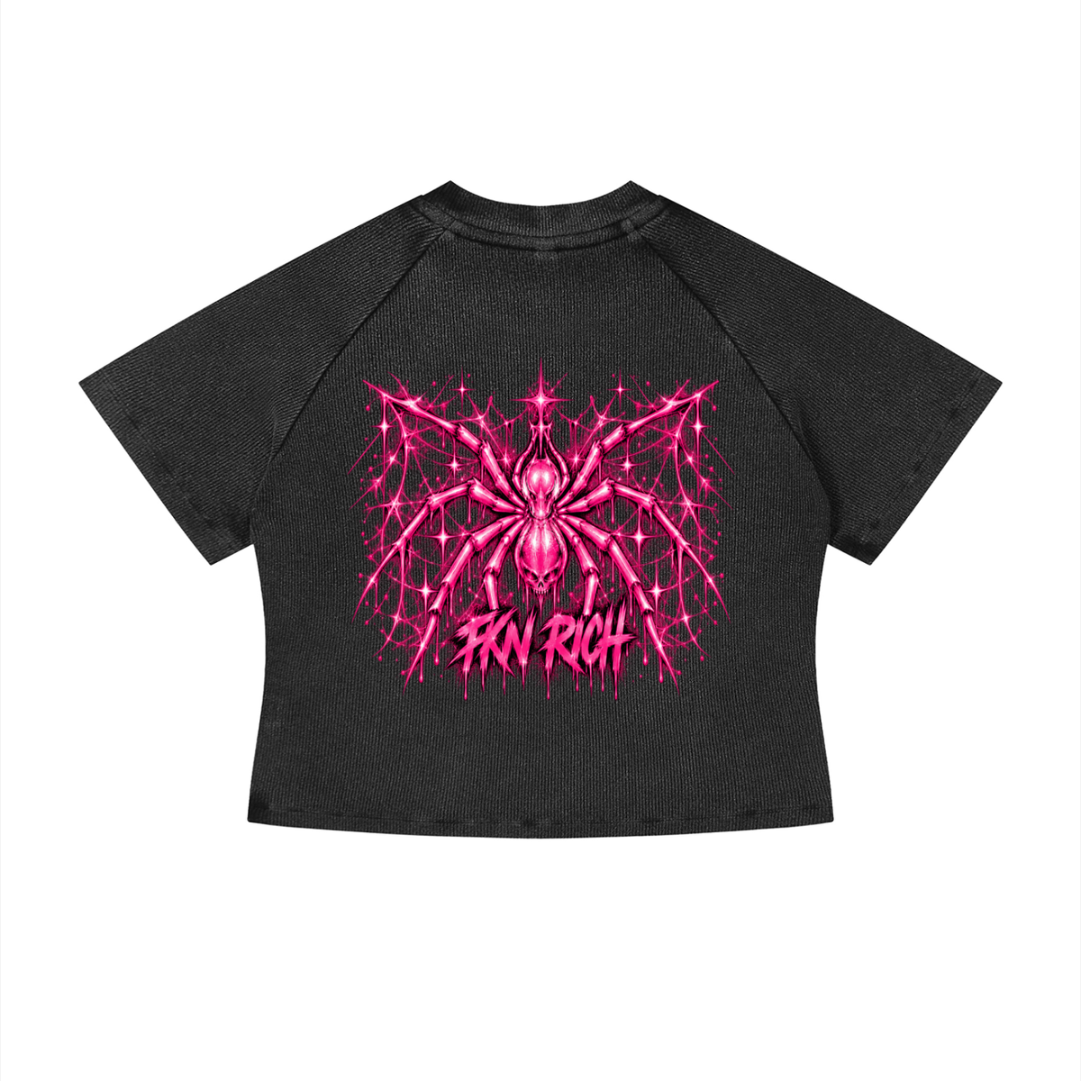 Women's Mineral Wash Crop T-Shirt