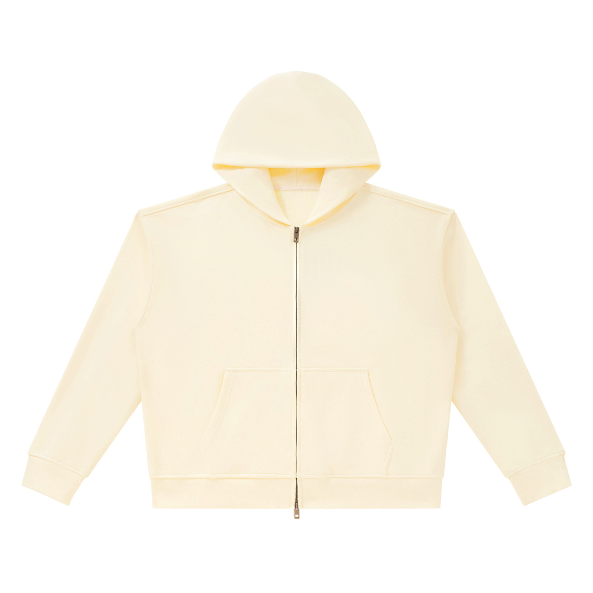 Unisex Heavyweight Full Zip Boxy Hoodie