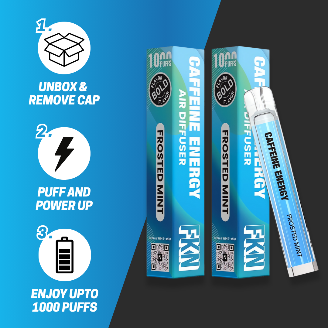 Caffeine Diffuser (Frosted Mint)