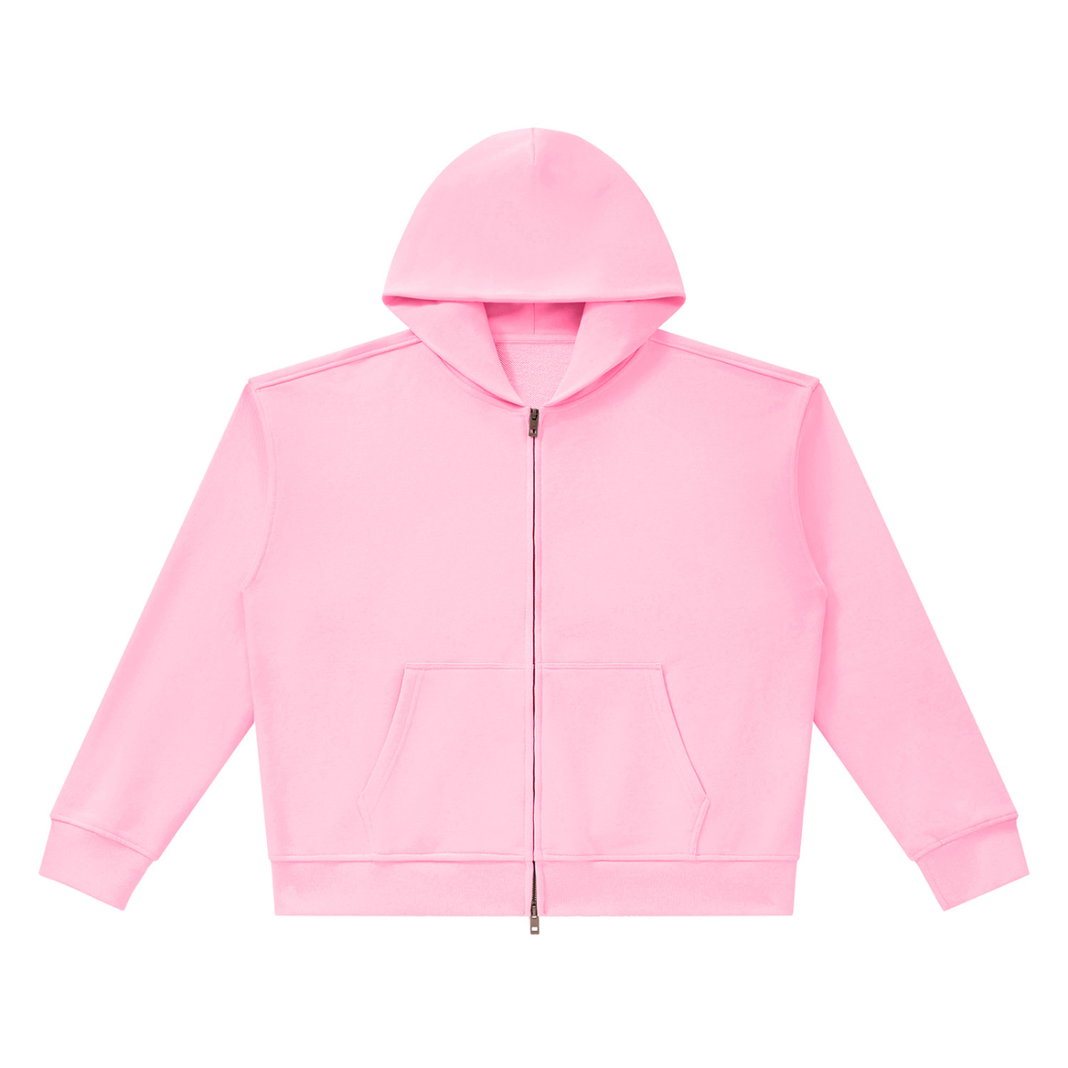 Unisex Heavyweight Full Zip Boxy Hoodie