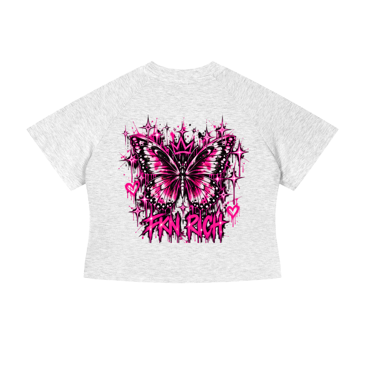 Women's Mineral Wash Crop T-Shirt