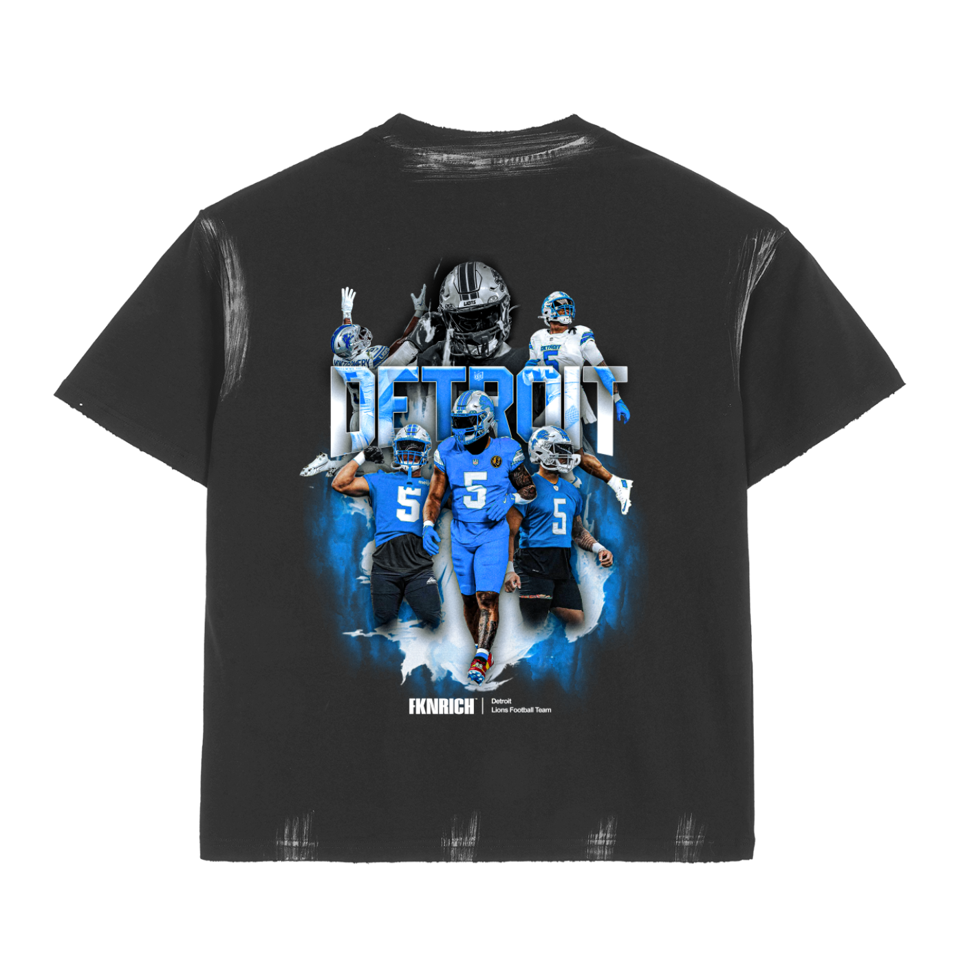 Detroit Legacy Hand Brushed Tee