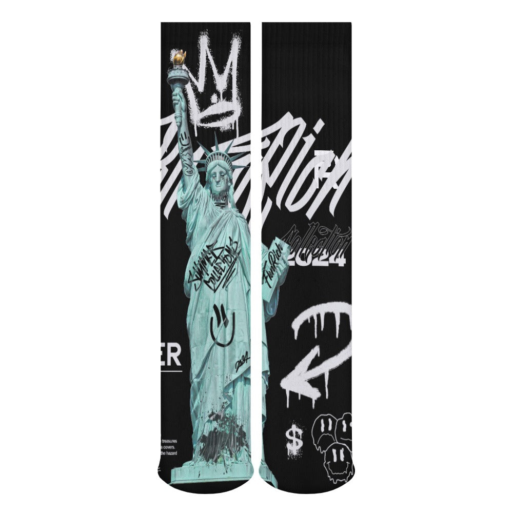 Liberty High Socks (5 Pairs)