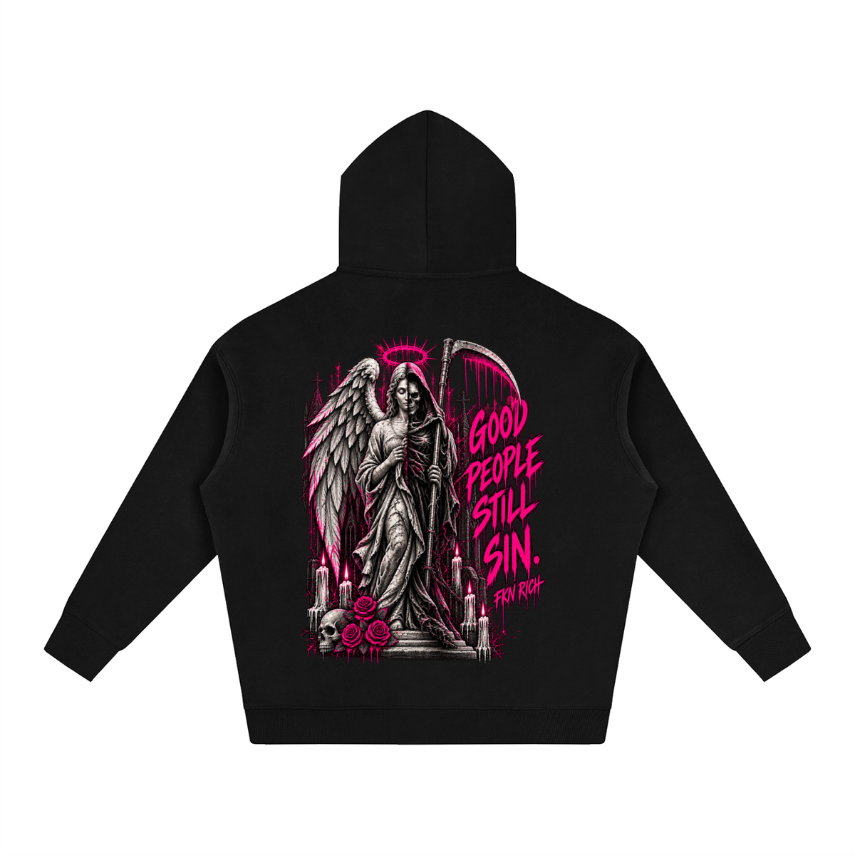 Sinful Saint Oversize Fleeced Hoodie