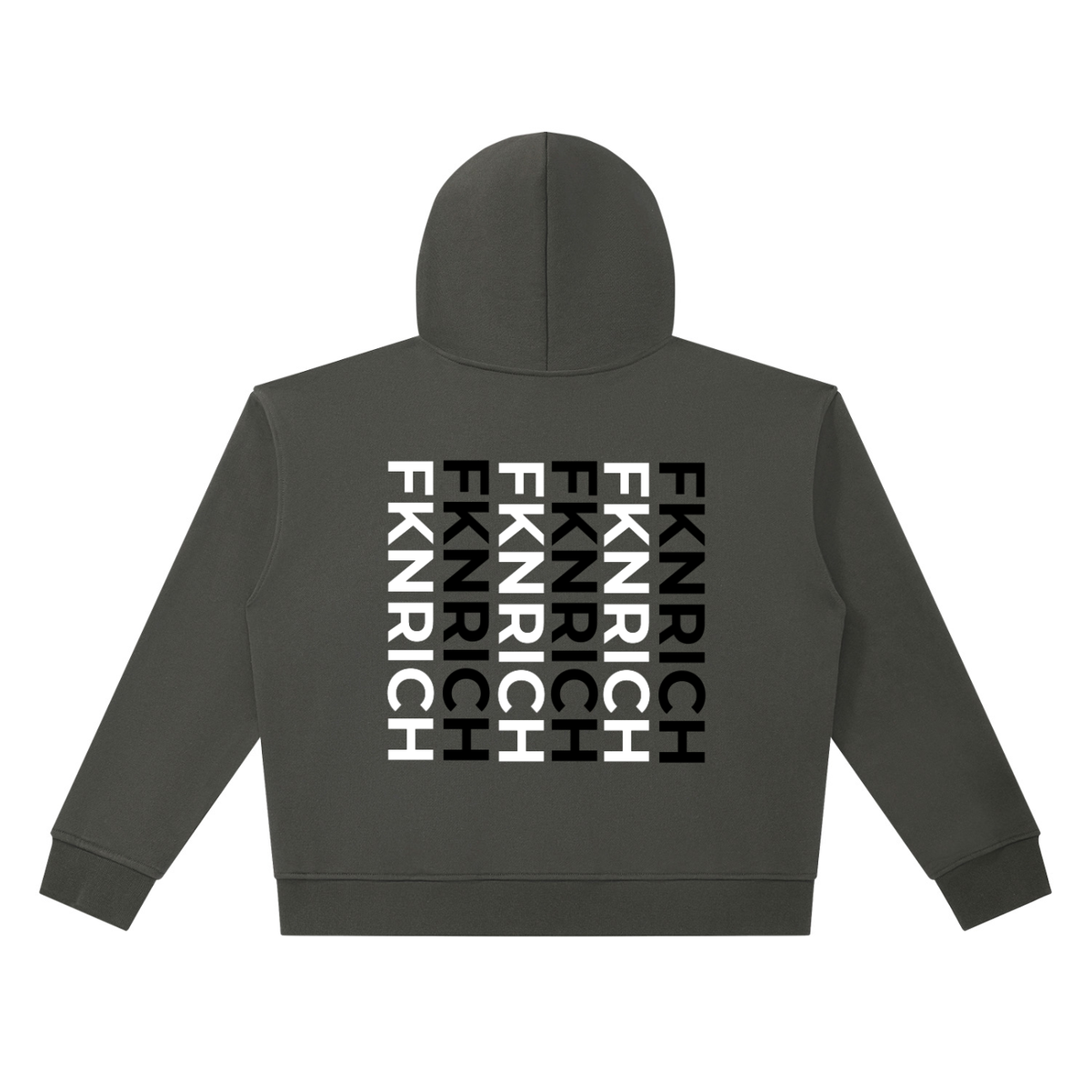 Unisex Heavyweight Full Zip Boxy Hoodie