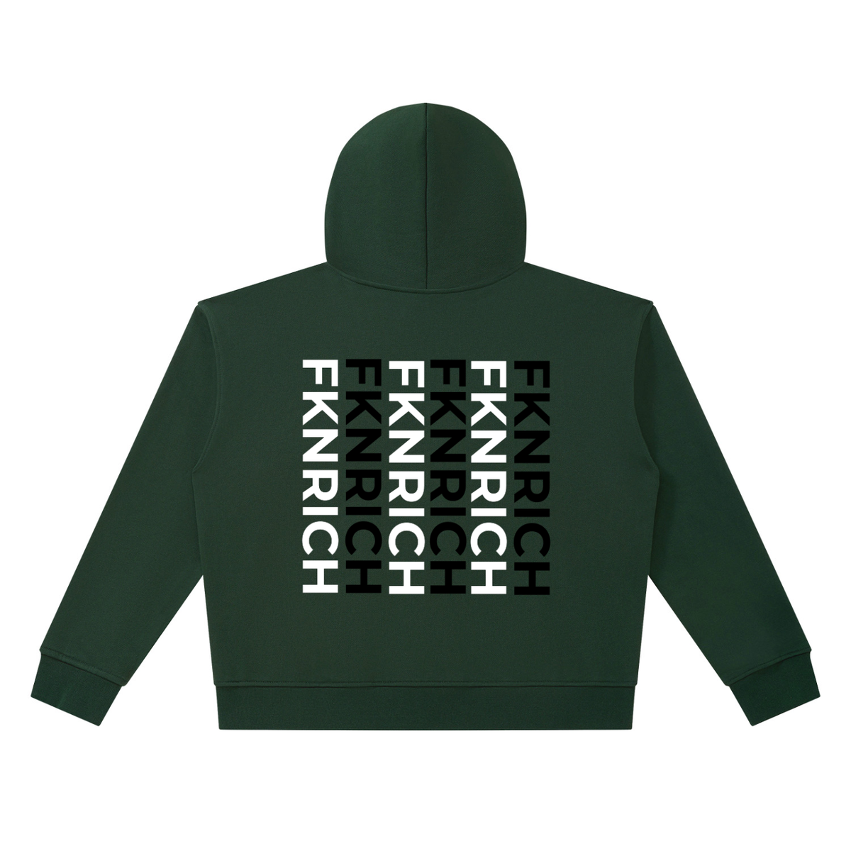 Unisex Heavyweight Full Zip Boxy Hoodie