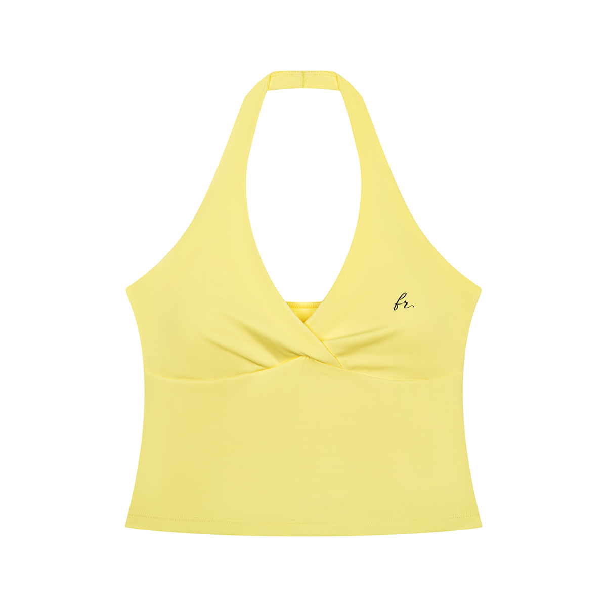 Women’s Ruched Halter Yoga Tank Top