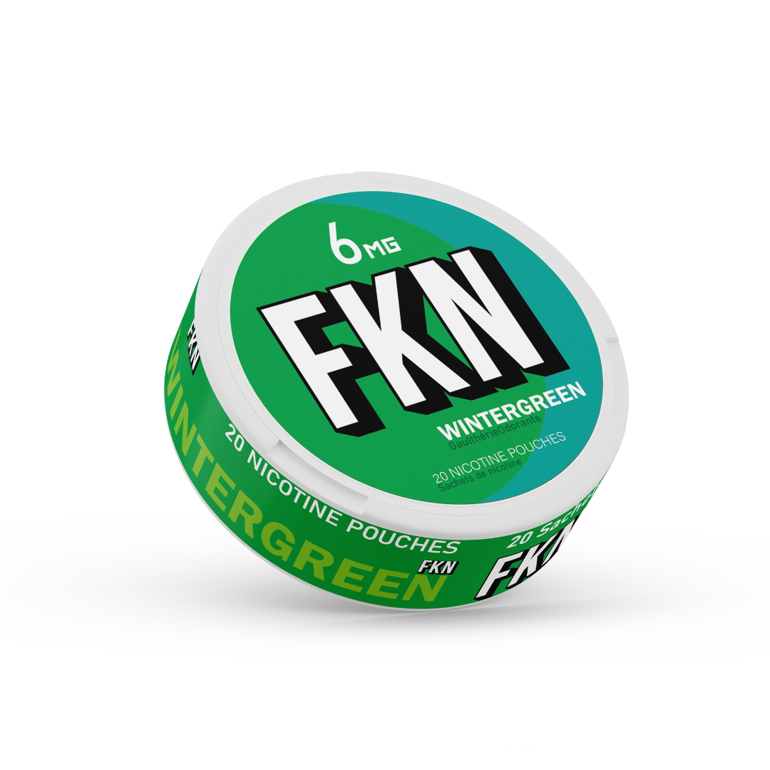 FKN Nic Pouches 6MG (Wintergreen)