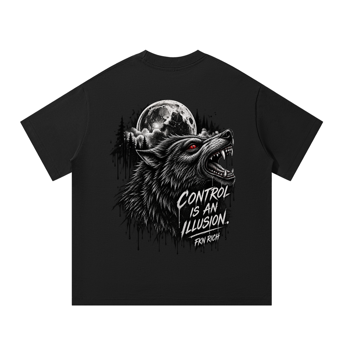 Unisex Oversized T-Shirt (Devil & Angel)
