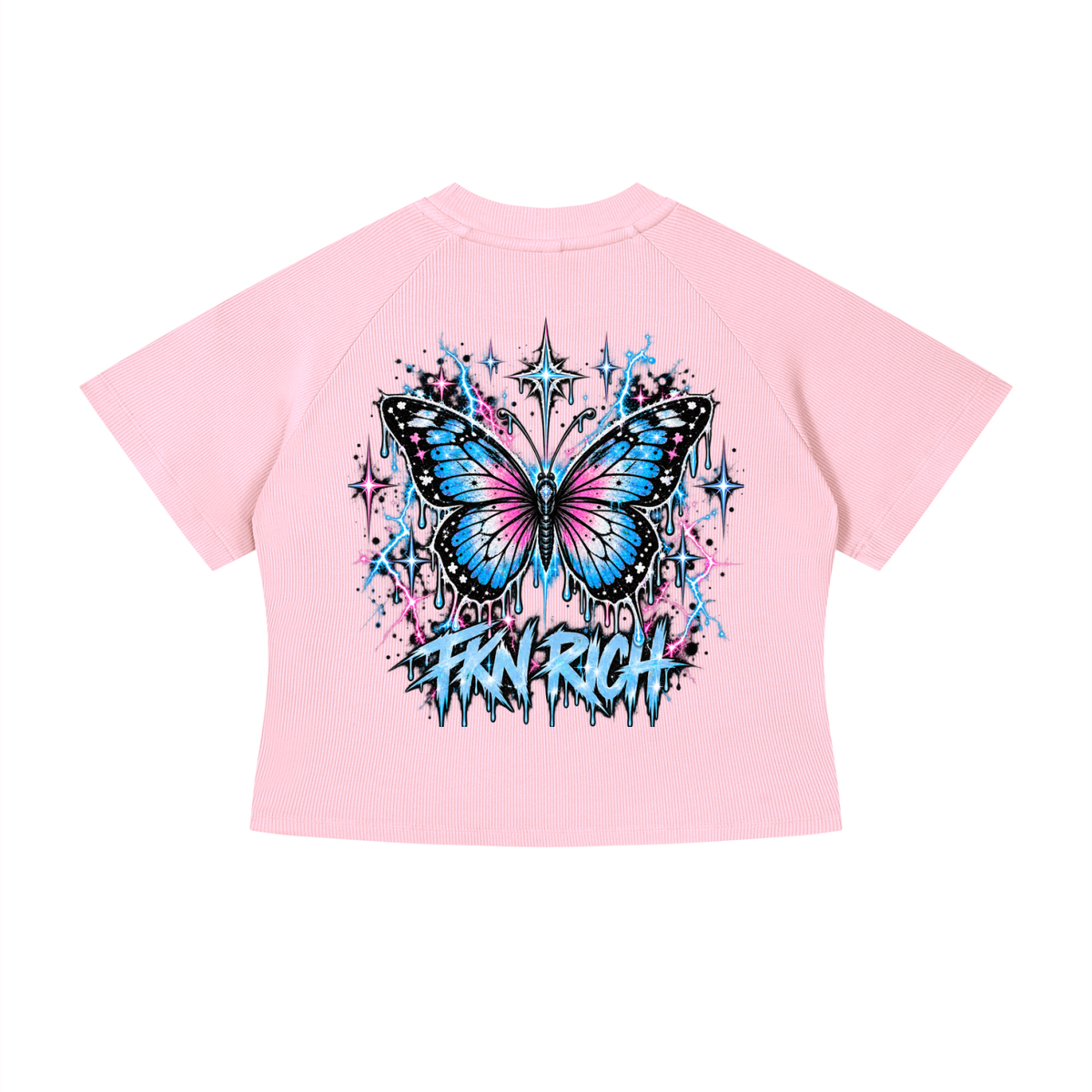 Women's Mineral Wash Crop T-Shirt