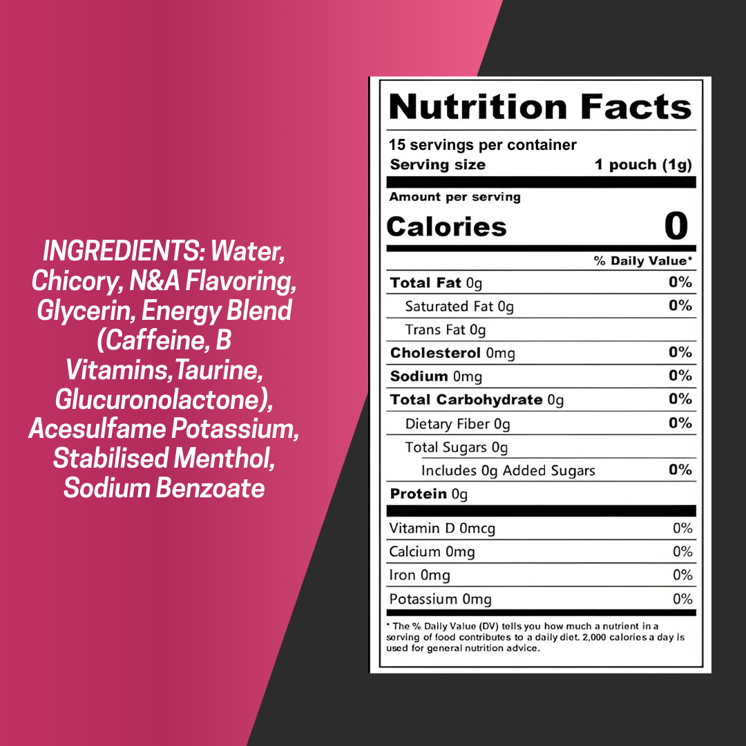 FKN Caffeine Pouches Variety Pack 80MG