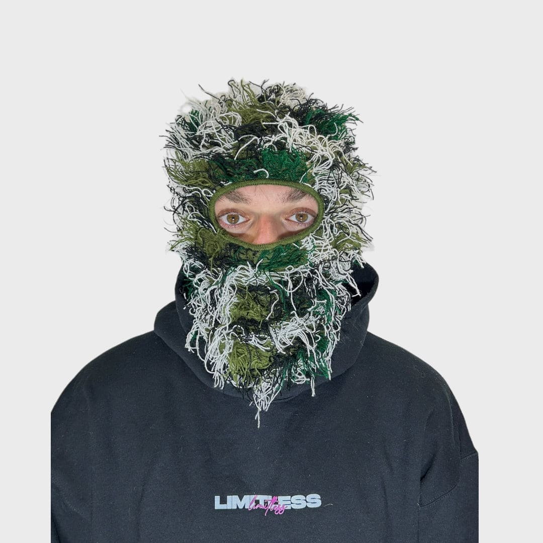 Green Camo Balaclava - FKN Rich