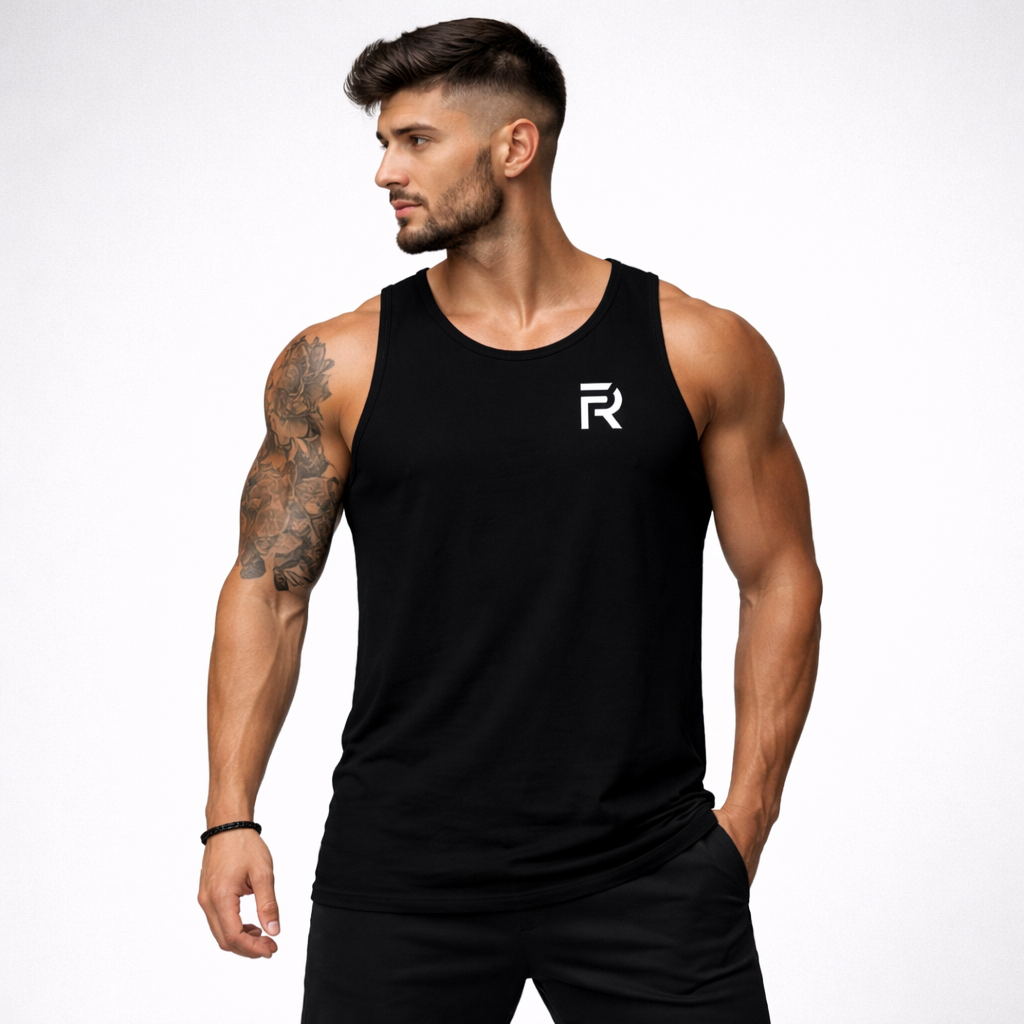 FR Motivation Tank Top (Black)