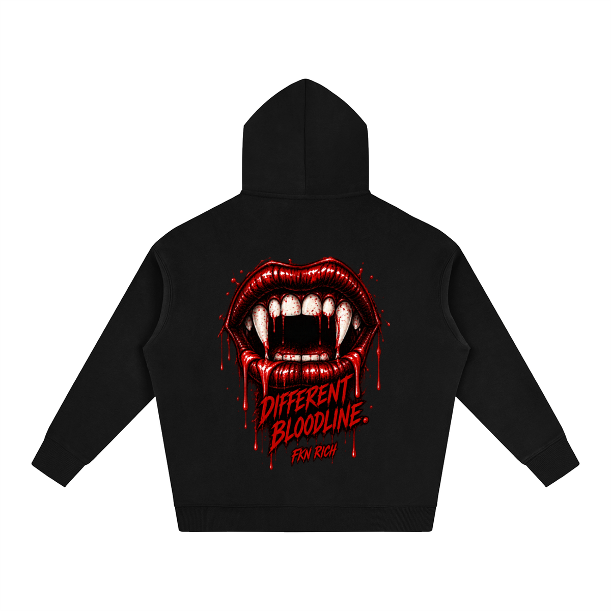 Bloodline Oversize Fleeced Hoodie