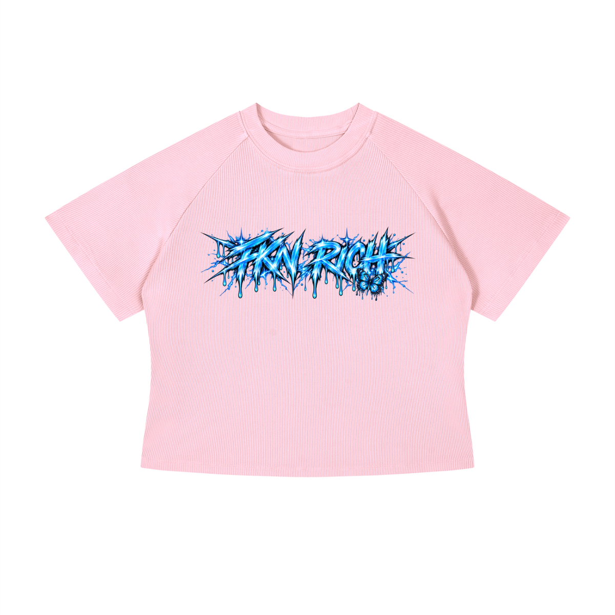 Women's Mineral Wash Crop T-Shirt