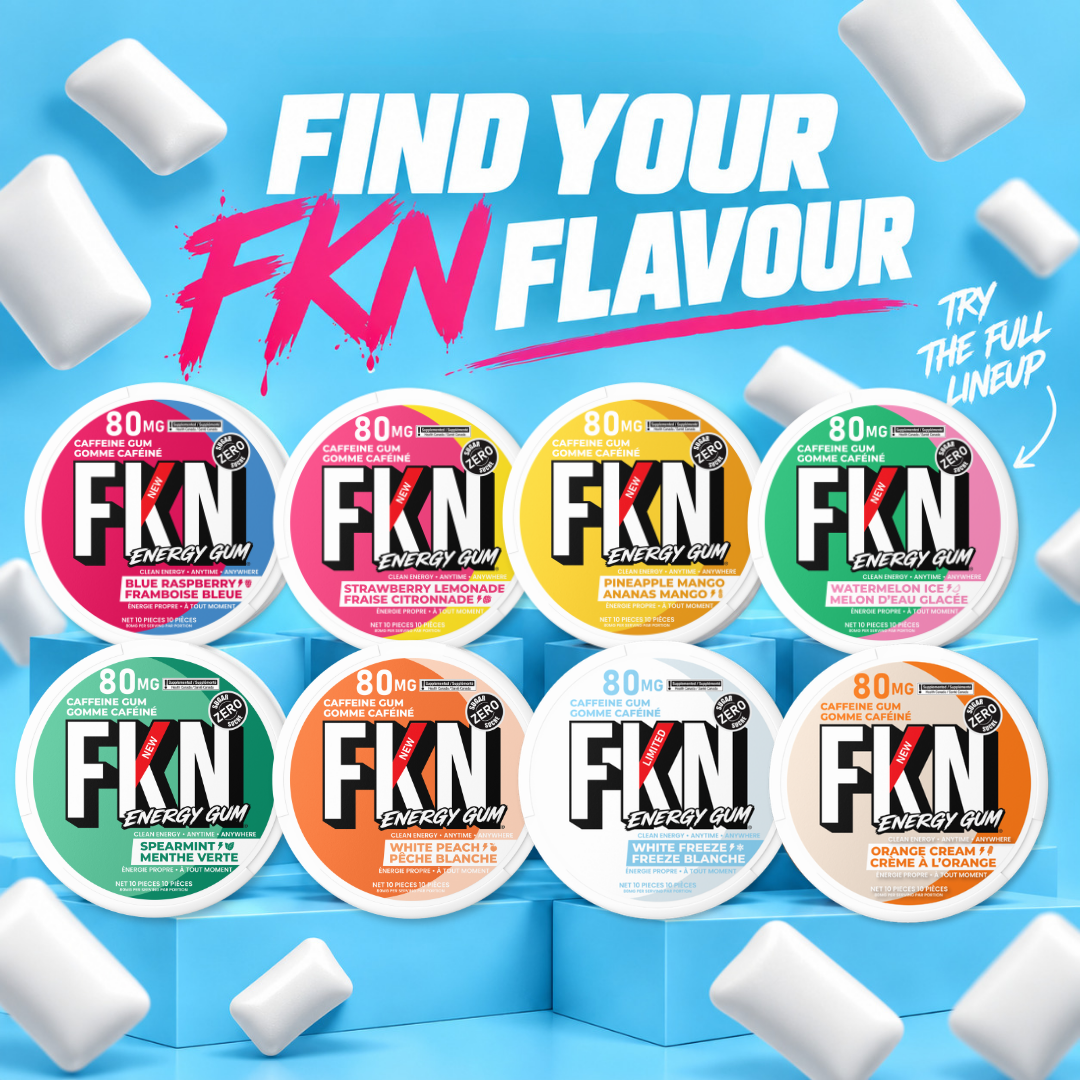 FKN Caffeine Gum Blue Raspberry alternate product image 7