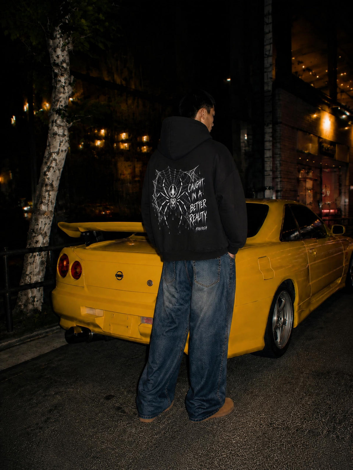 Reality Trap Oversize Fleeced Hoodie