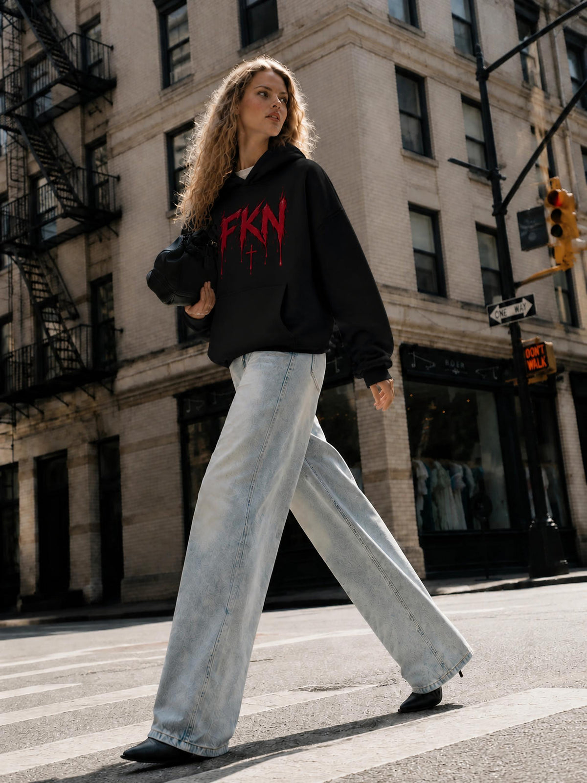 Oversize Fleeced Hoodie