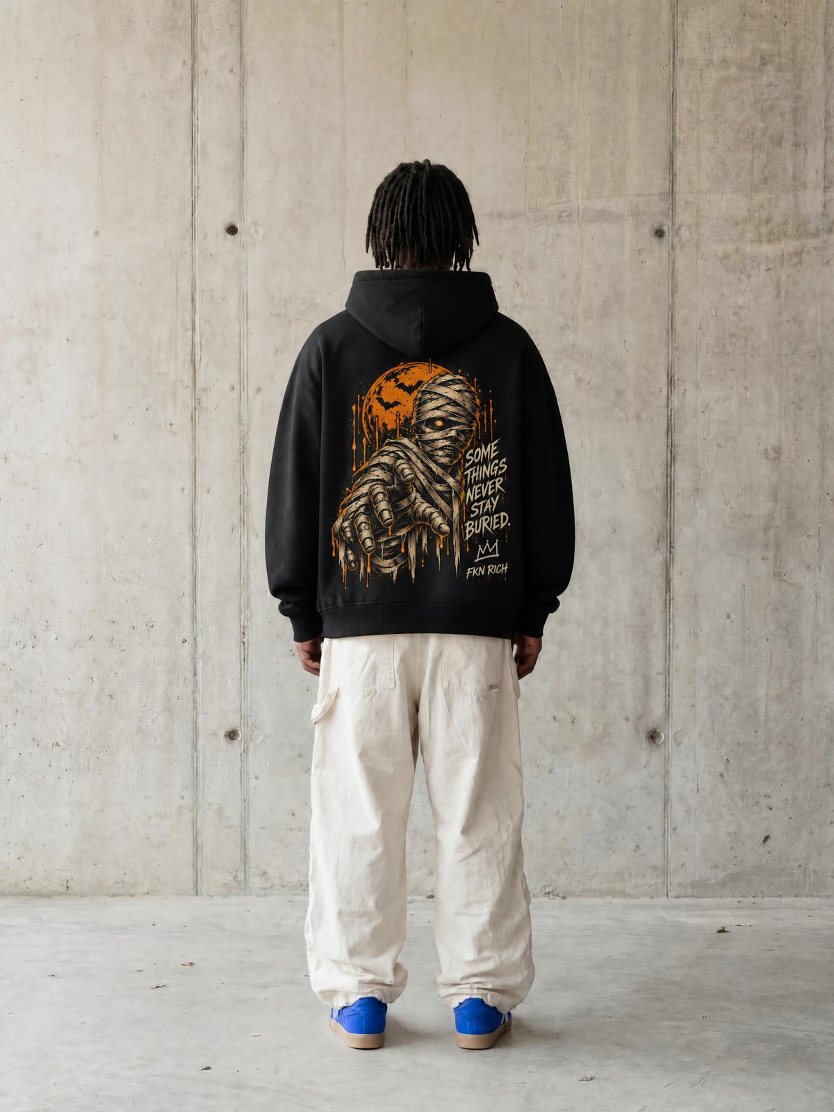 Unearthed Oversize Fleeced Hoodie
