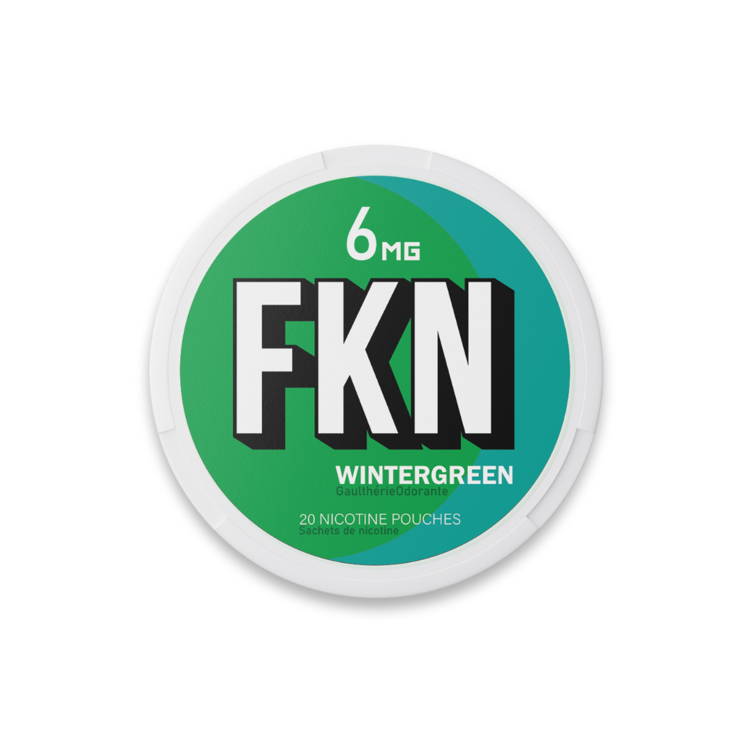 FKN Nic Pouches 6MG (Wintergreen)