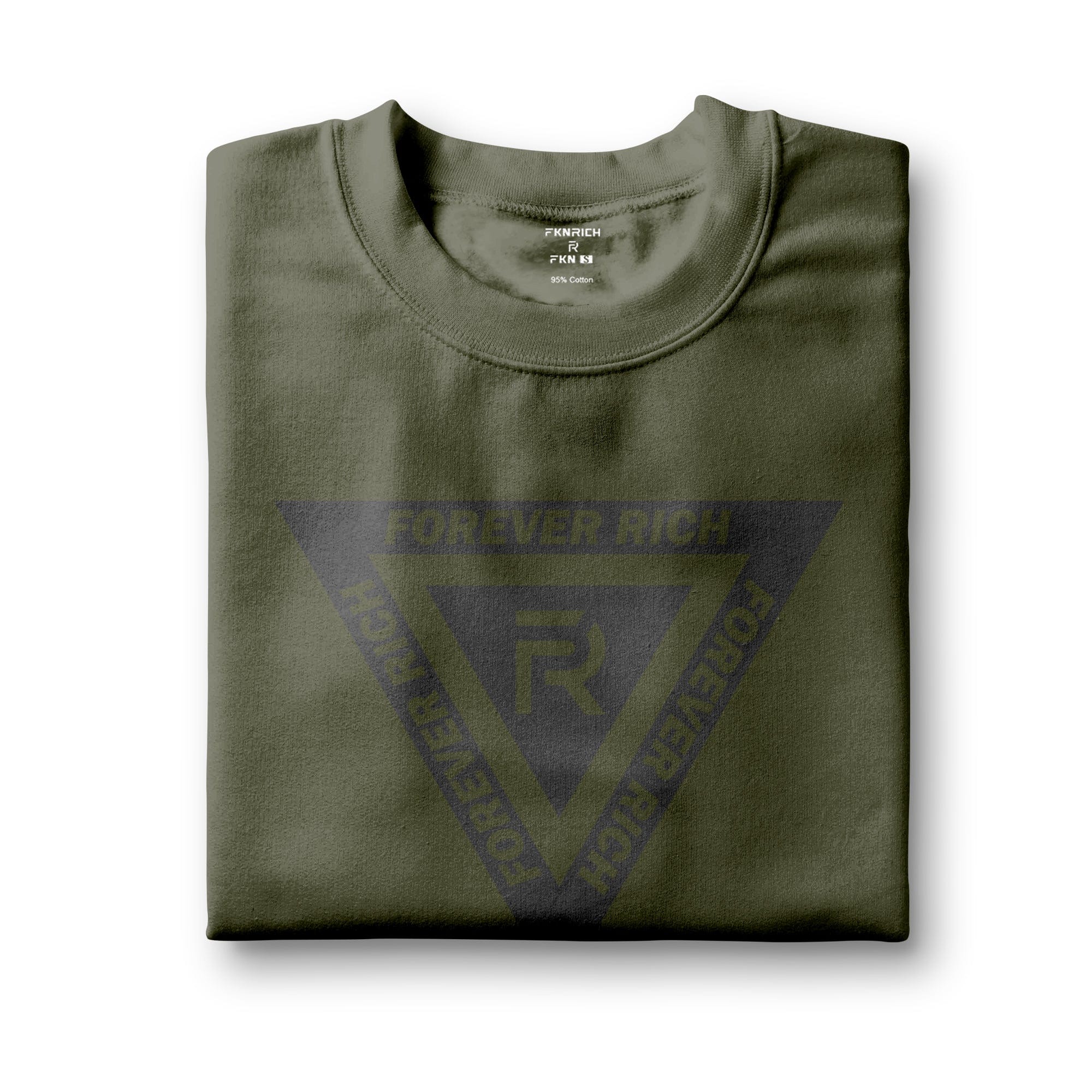 Reflective Triangle Tee - FKN Rich