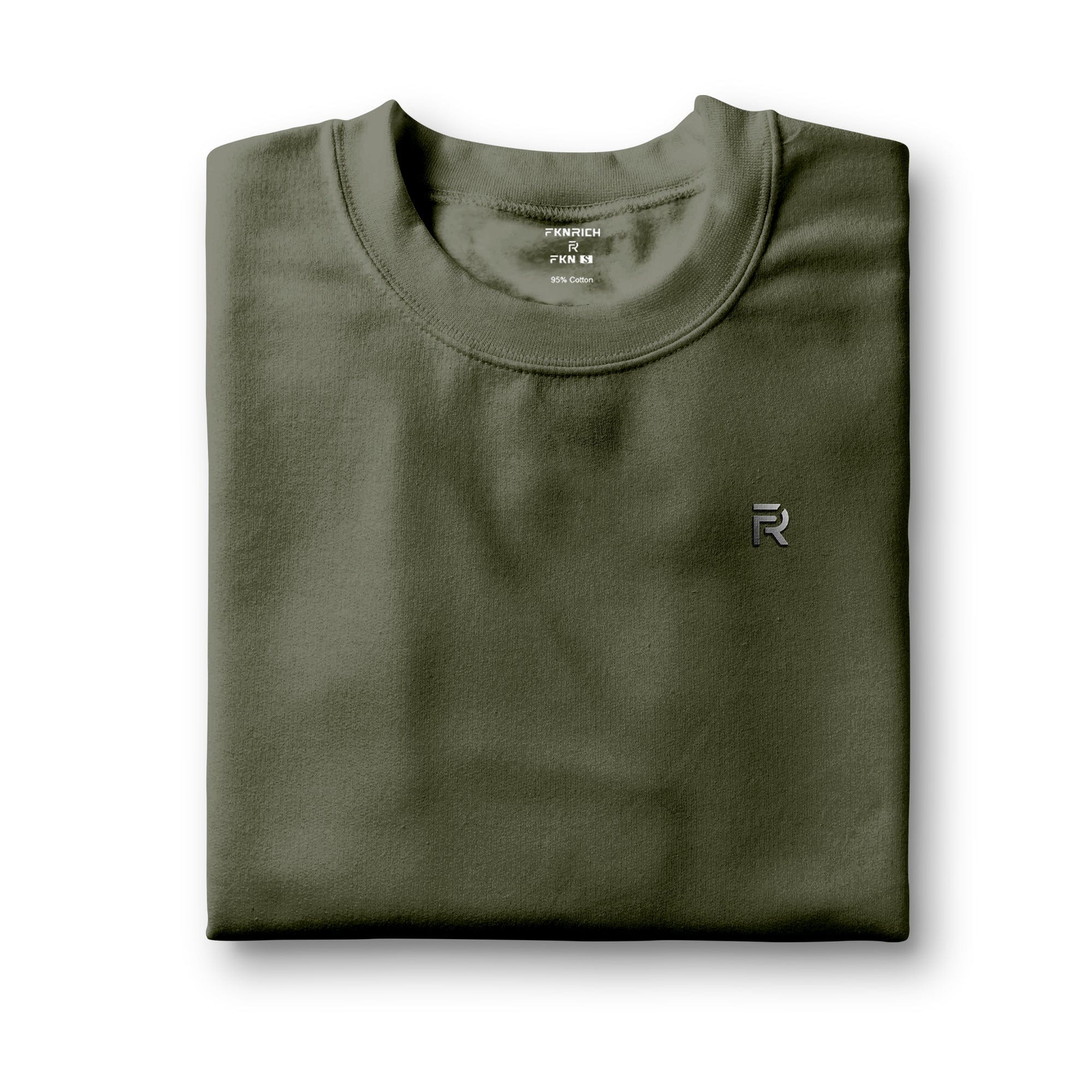 Basic Puff Logo Tee - FKN Rich