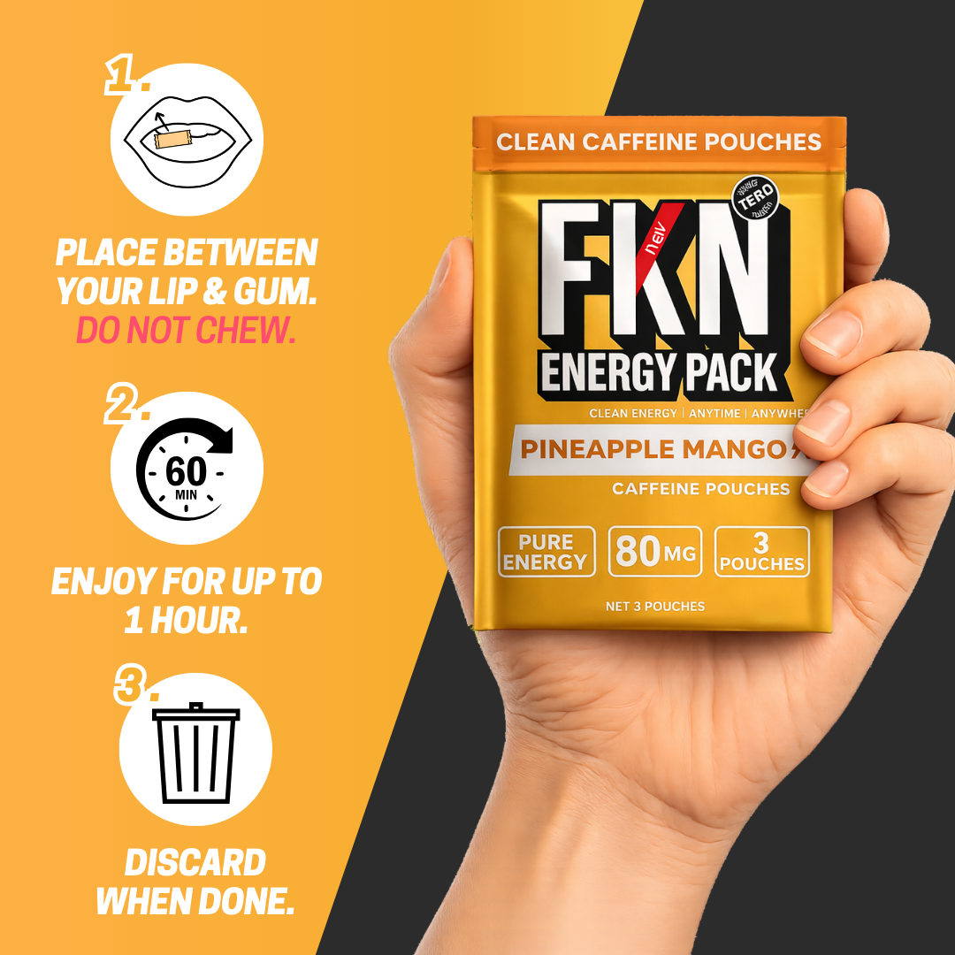 FKN Energy Pack (Pineapple Mango) 80MG