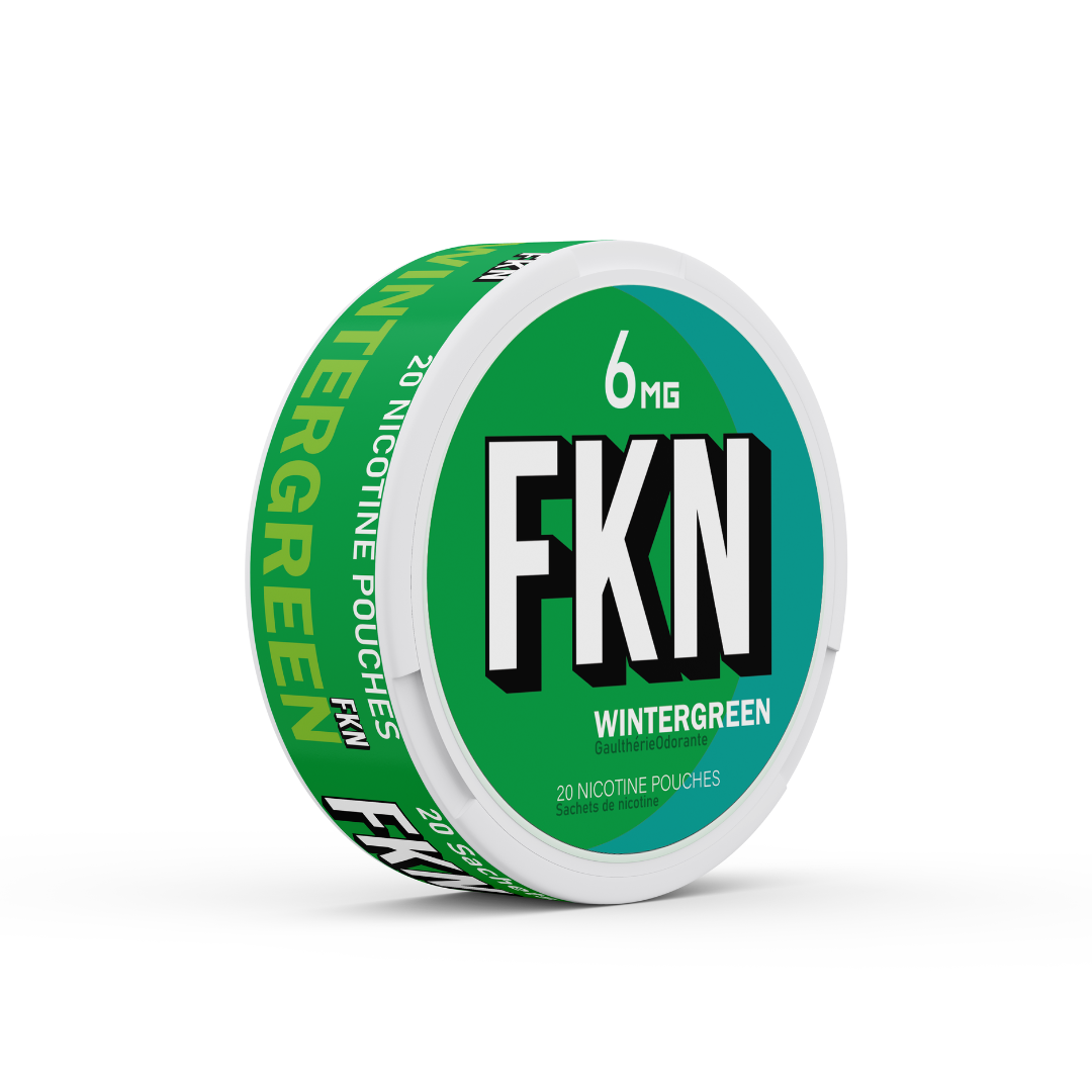 FKN Nic Pouches 6MG (Wintergreen)