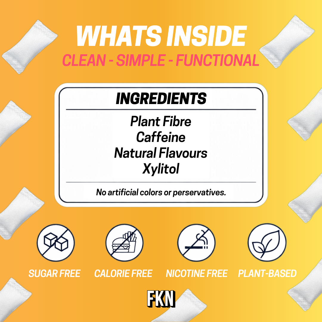 FKN Caffeine Pouches (Pineapple Mango) 80MG