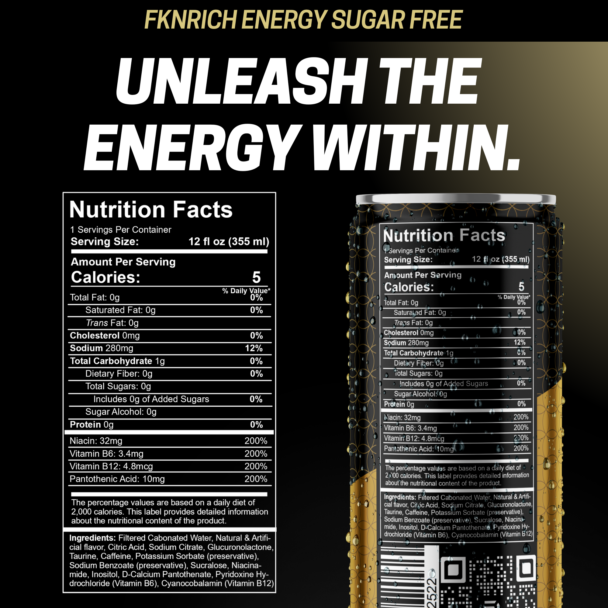 FKN Rich Energy (Sugar Free)