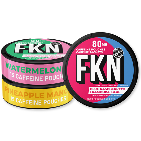 FKN Caffeine Pouches Variety Pack 80MG