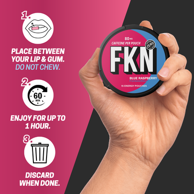 FKN Caffeine Pouches Variety Pack 80MG