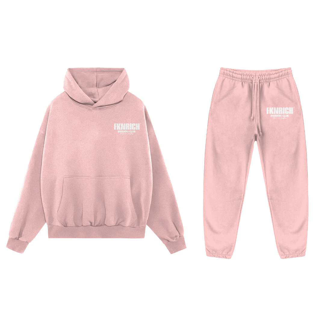 Signature Tracksuit Set (Pink)