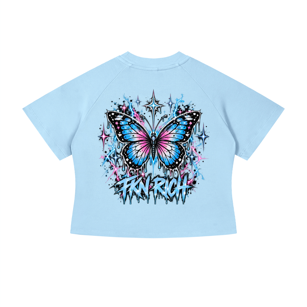 Women's Mineral Wash Crop T-Shirt