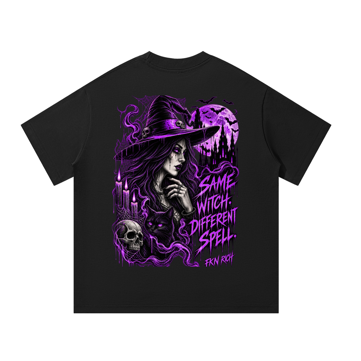 Unisex Oversized T-Shirt (Devil & Angel)