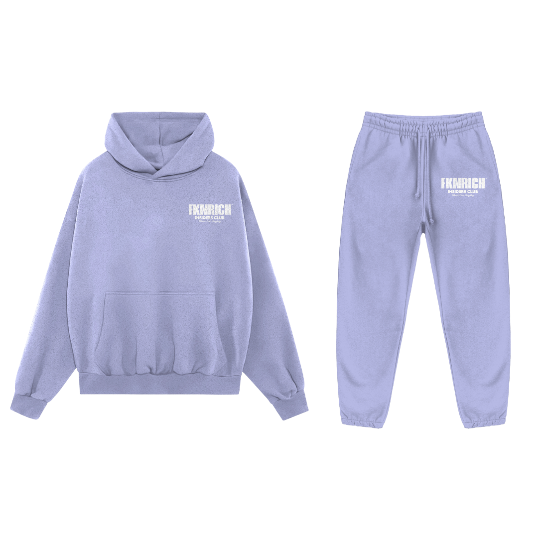 Signature Tracksuit Set (Lavender)