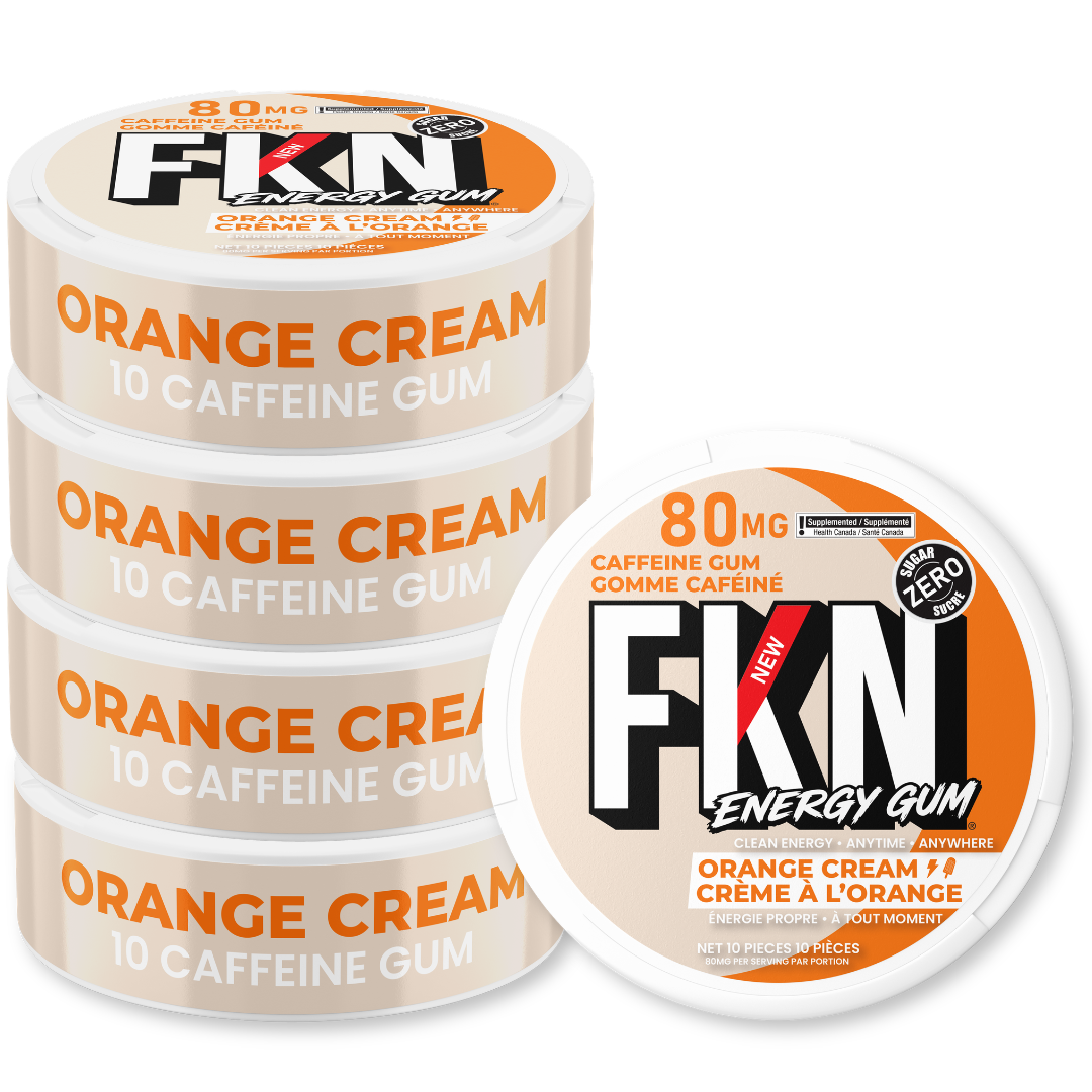 FKN Caffeine Gum (Orange Cream)