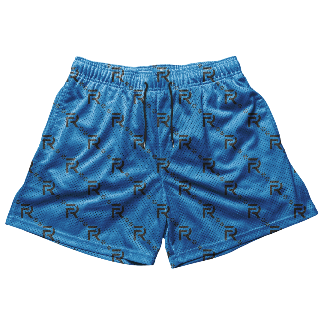 Monogram Shorts (Navy)