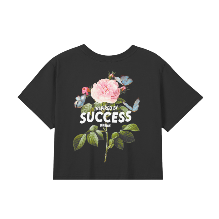 Inspired By Success Cropped Tee