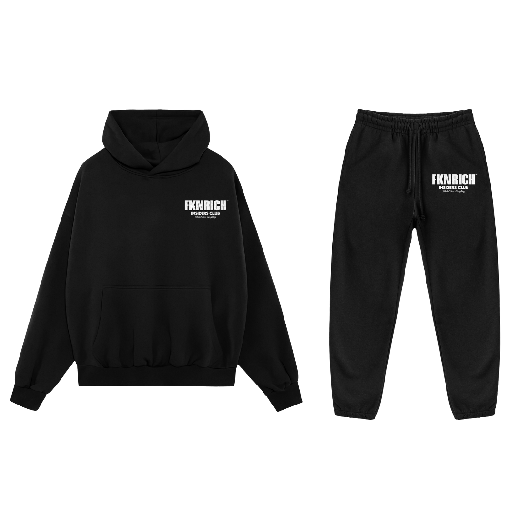 Signature Tracksuit Set (Black)