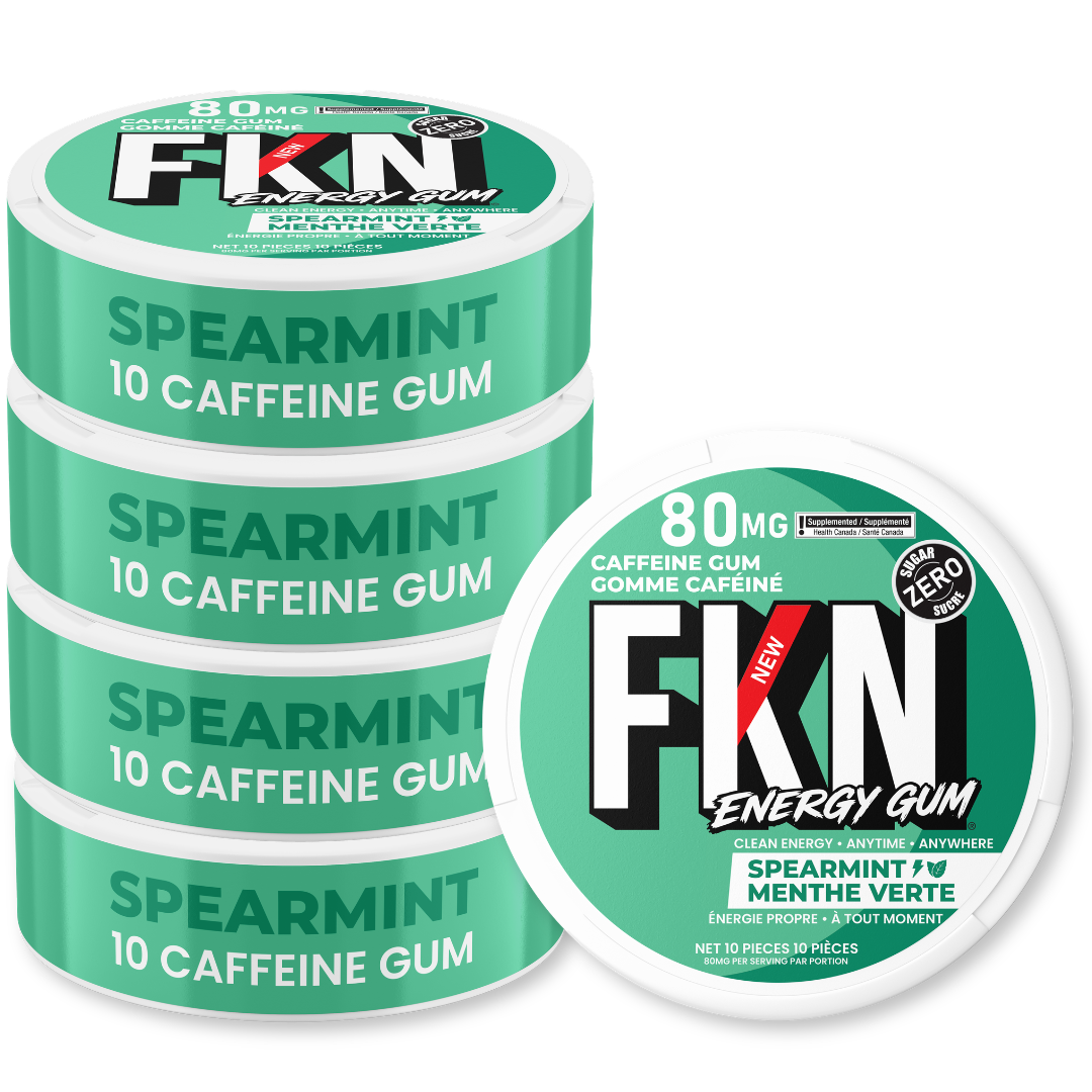 FKN Caffeine Gum (Spearmint)