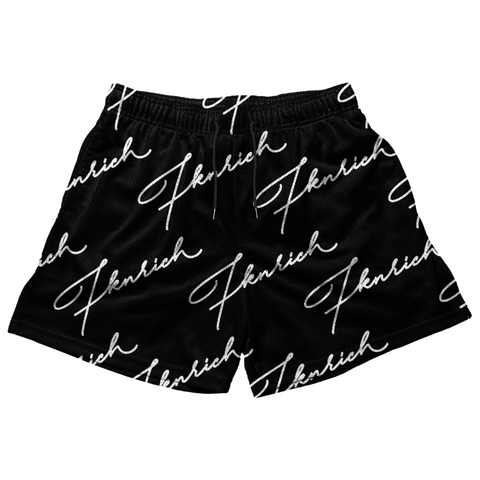 Script Shorts (Black)